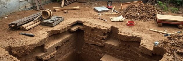 Odkopanie fundamentów starego domu — kiedy warto i jak uniknąć problemów przy izolacji i naprawach